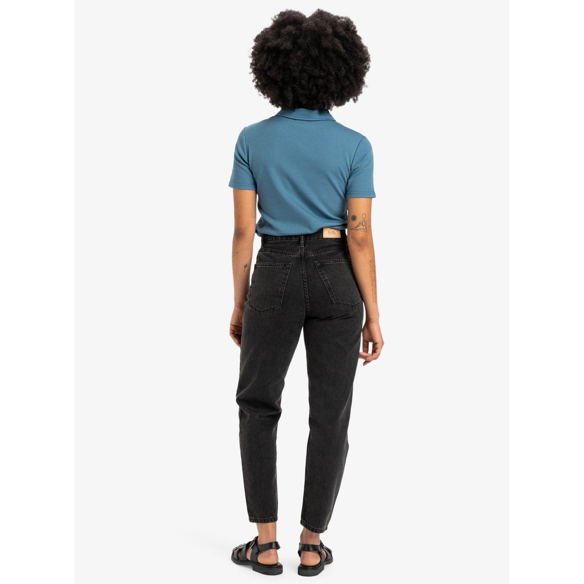 Mom Denim Pant Black Bild 2