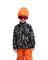 No Destination Fleece Boys Black Kids Spiral Bild 1