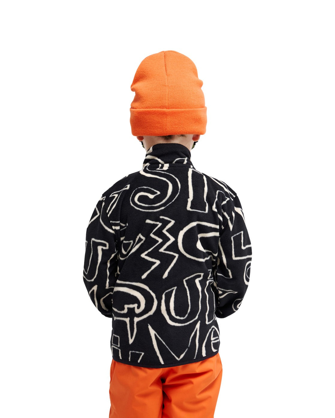 No Destination Fleece Boys Black Kids Spiral Bild 2