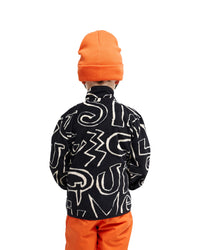 No Destination Fleece Boys Black Kids Spiral Bild 2