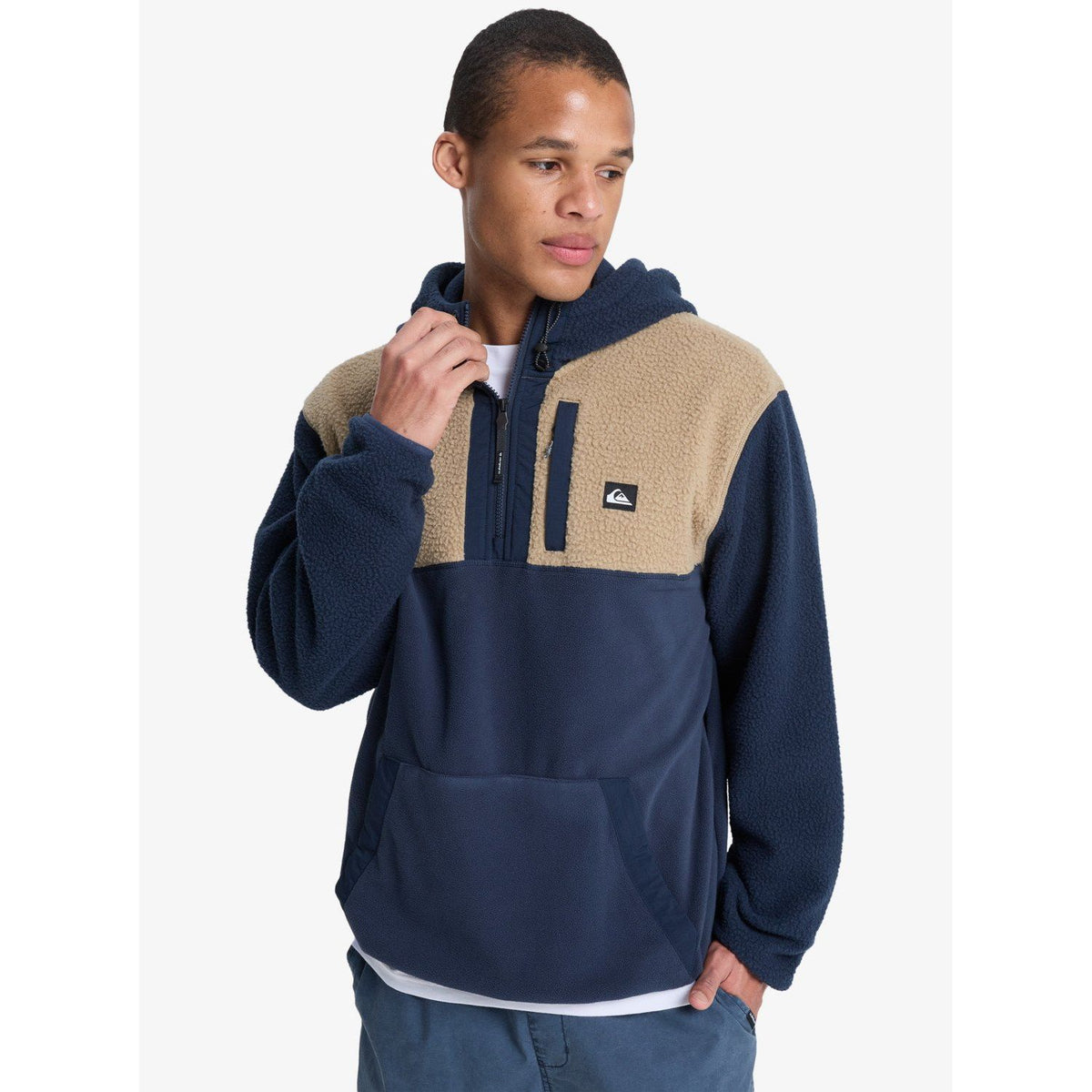 Ocean View Mix Up Hoody Dark Navy Bild 1