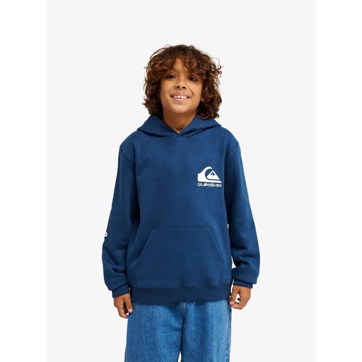 Omni Logo Hoodie Youth Dark Denim Bild 1