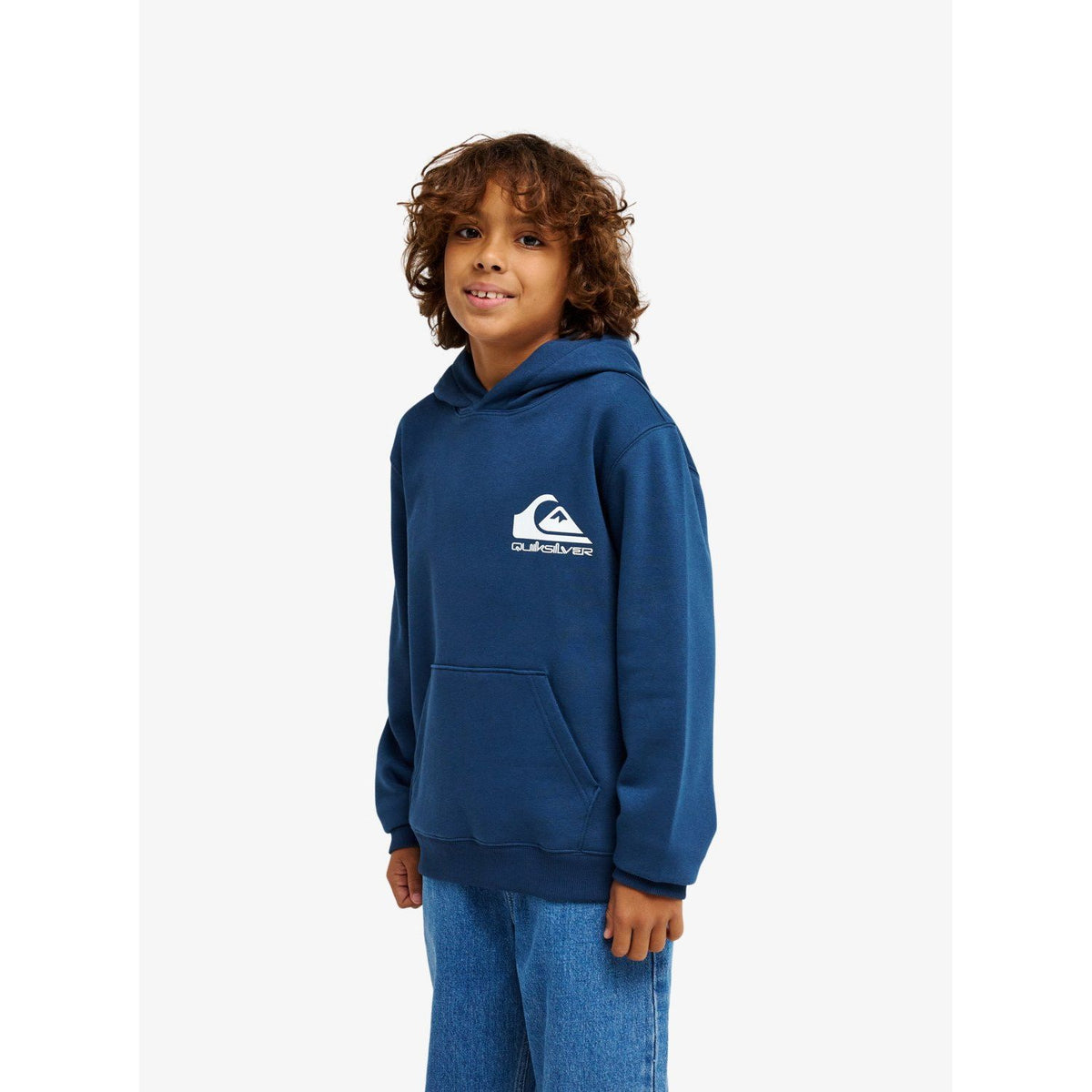 Omni Logo Hoodie Youth Dark Denim Bild 3