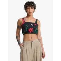 Palma Crop Top Black Street Floral Bild 1