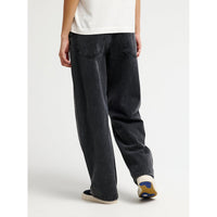 QSW Wide Crop Denim Pant Black Black Tint Bro Bild 2