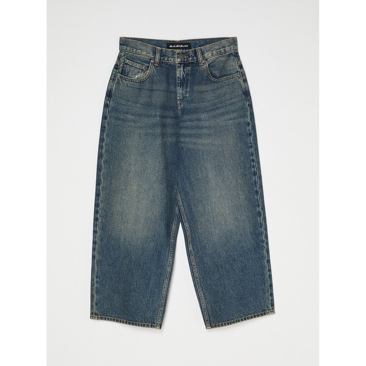 QSW Wide Crop Denim Pant Stone Dirty Bild 1