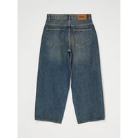 QSW Wide Crop Denim Pant Stone Dirty Bild 2