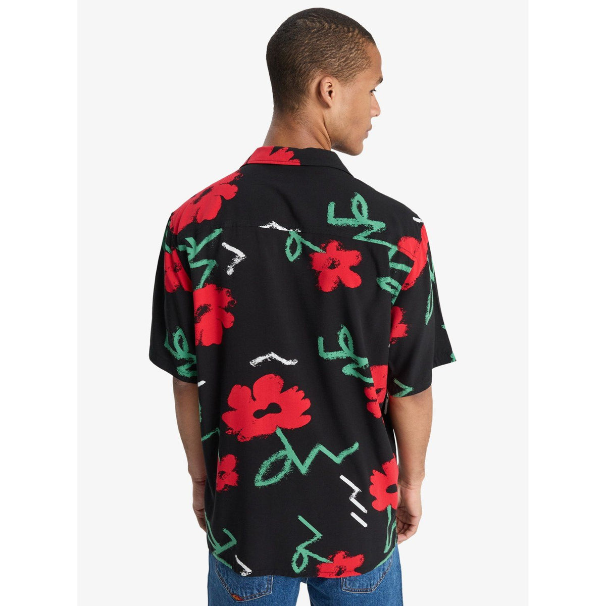 Safe Paradise SS Black Street Floral Bild 2
