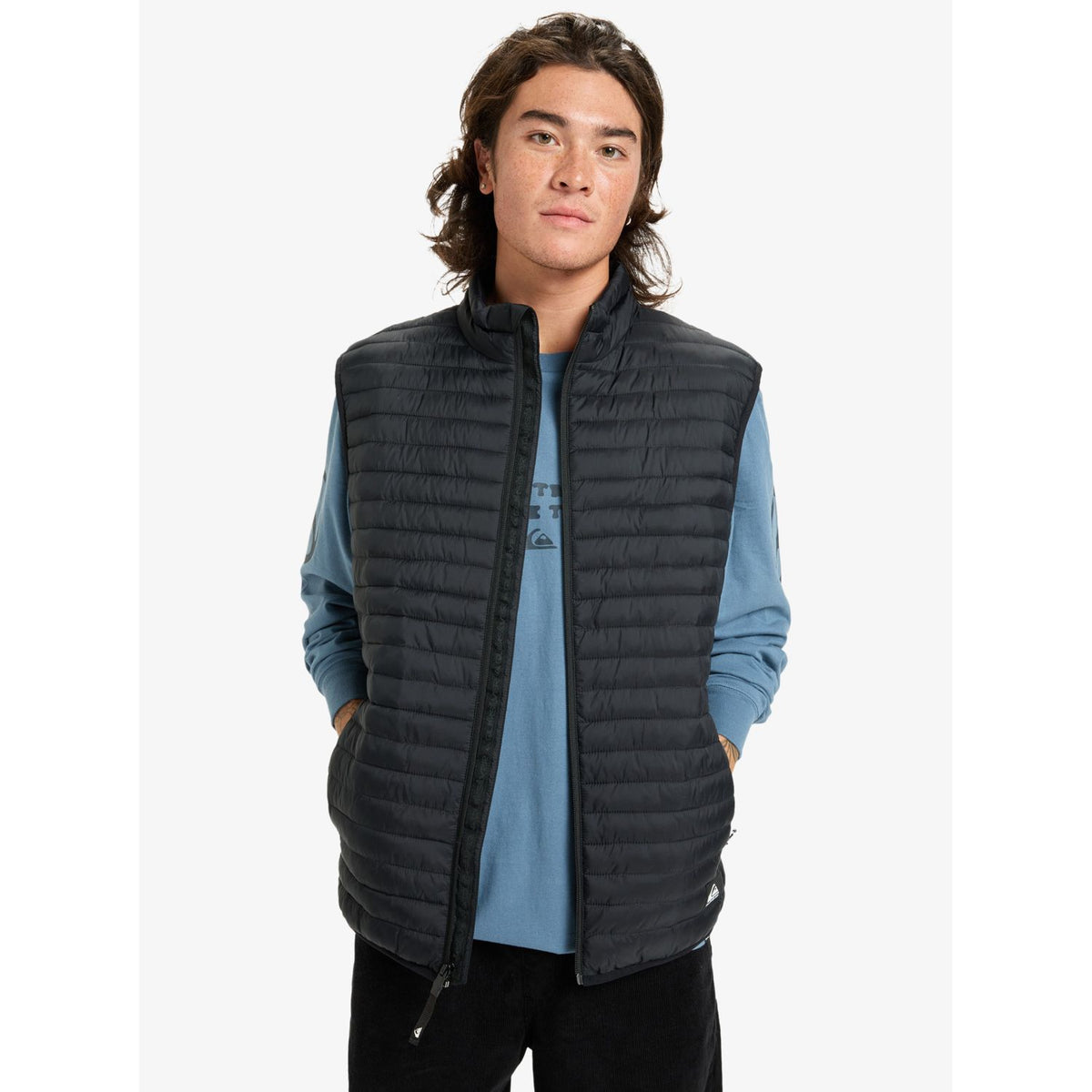 Scaly Sleeveless Black Bild 1