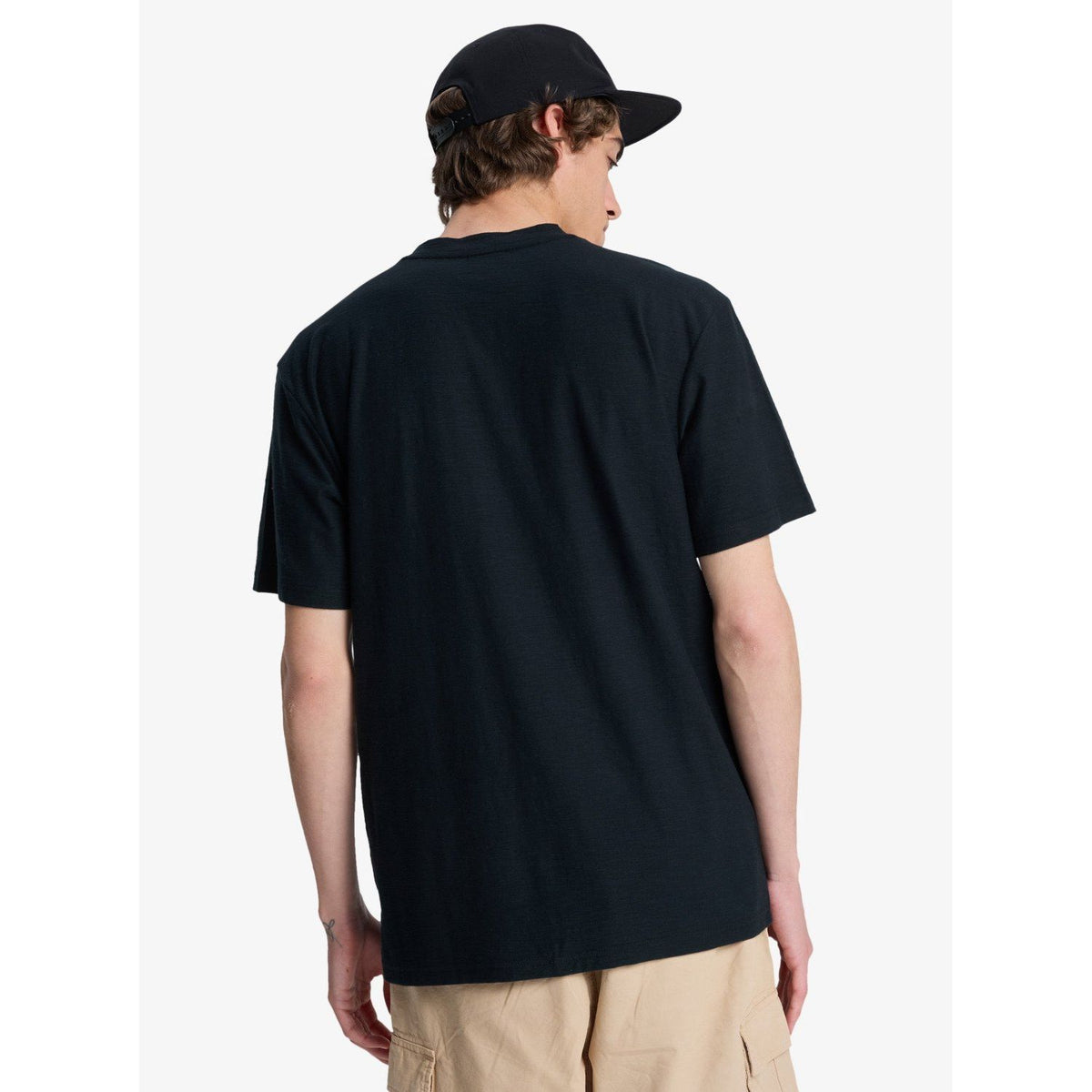Slub Roundneck Black Bild 2