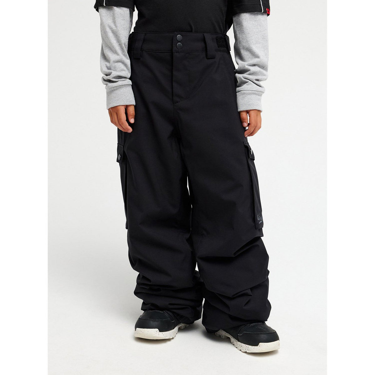 Snow Down Cargo Yth PT Black Bild 1