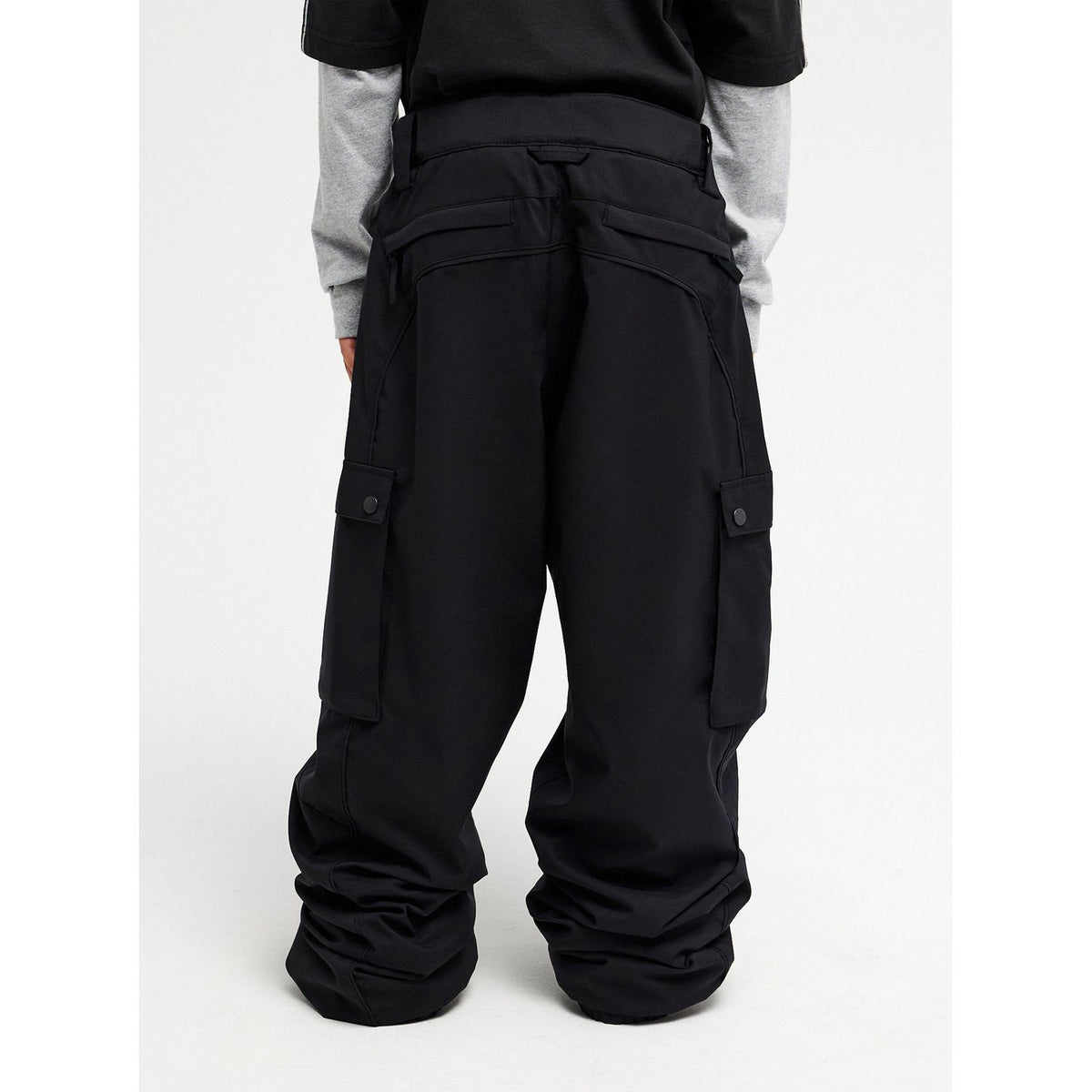 Snow Down Cargo Yth PT Black Bild 2