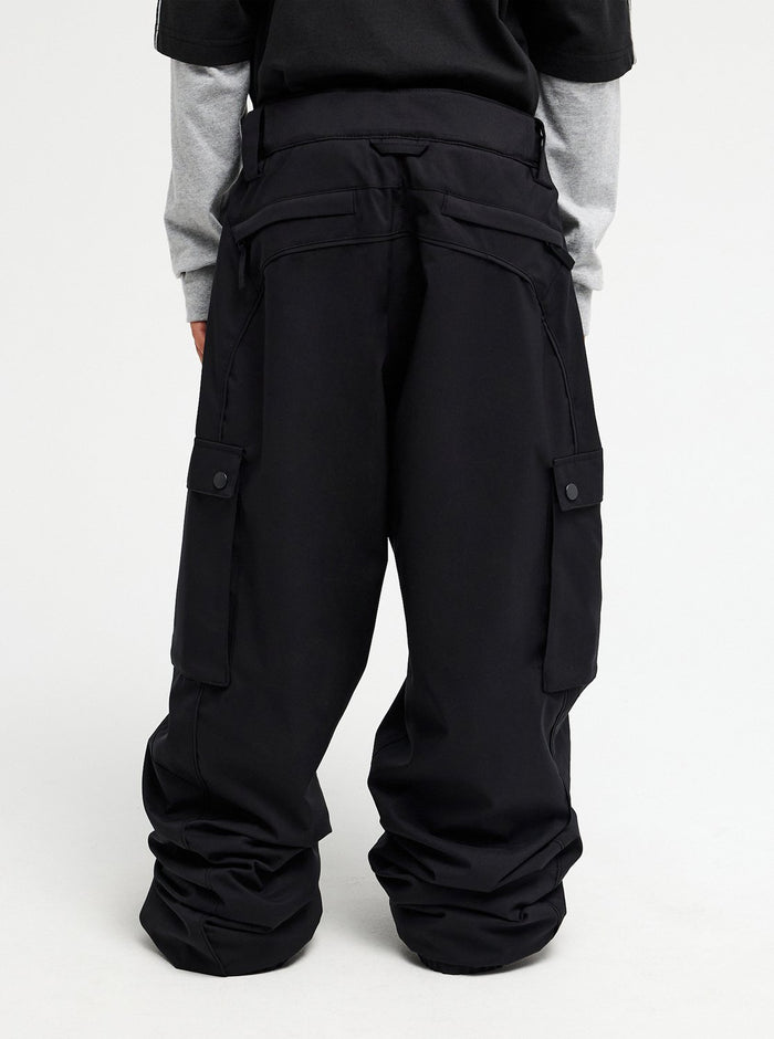 Snow Down Cargo Yth PT Black Bild 2