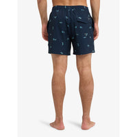 Stretch Printed Volley 16 Dark Navy Spaced Out Bild 2