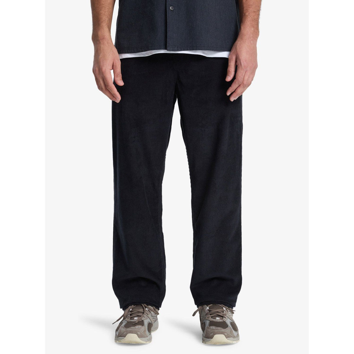 Taxer Regular Cord Pant Black Bild 1