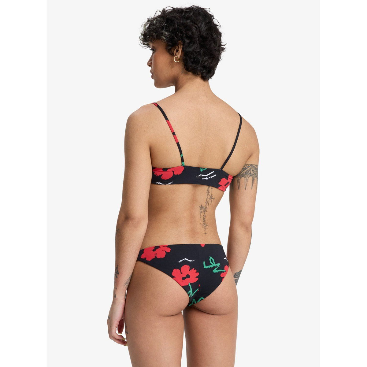 Viacha Top Black Street Floral Bild 2