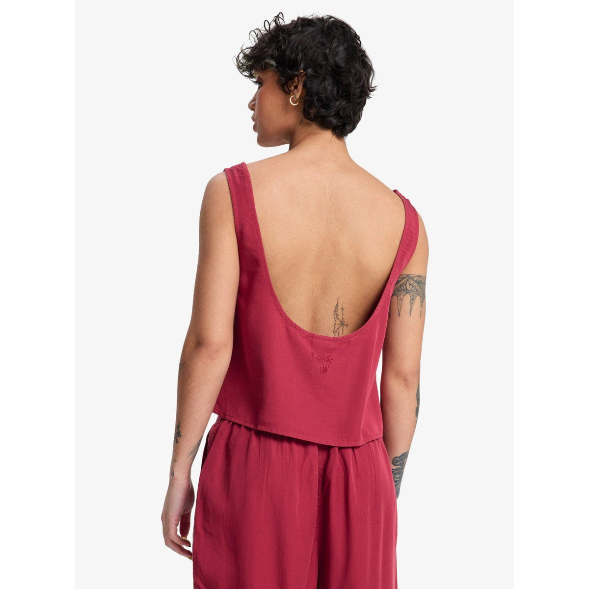 Vista Woven Tank Burnt Russet Bild 2