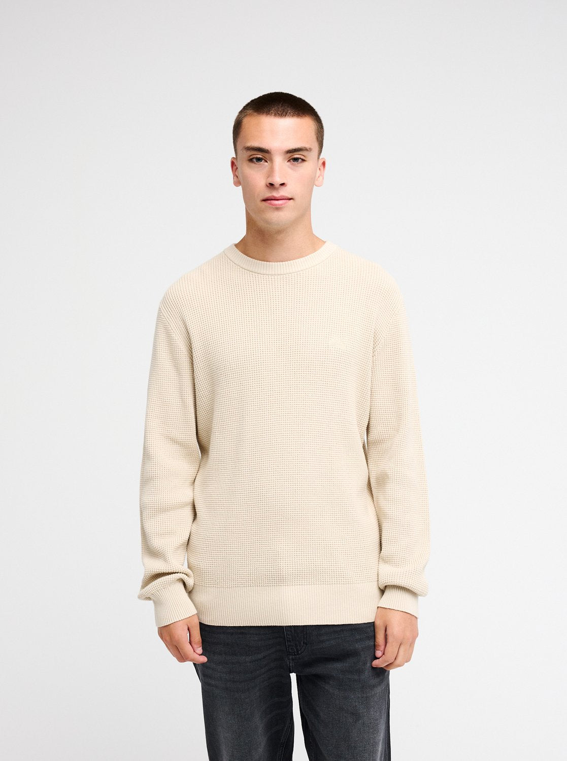 Waffle Sweater Peyote Bild 3