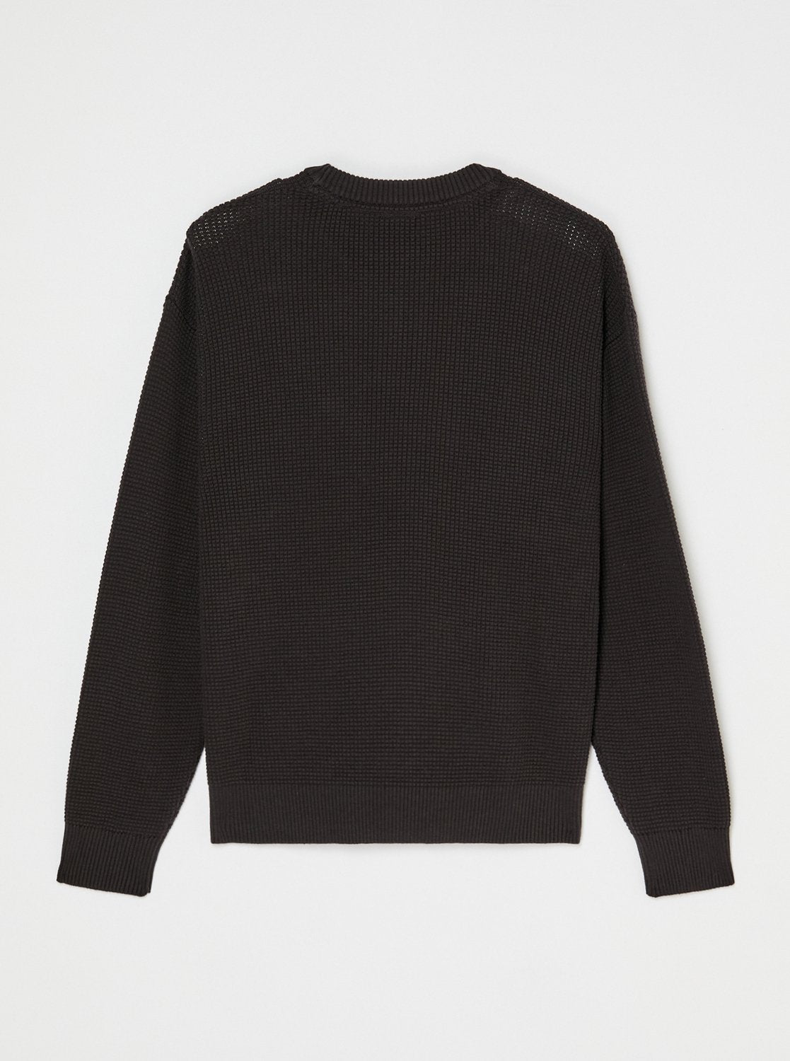 Waffle Sweater Youth Tarmac Bild 2
