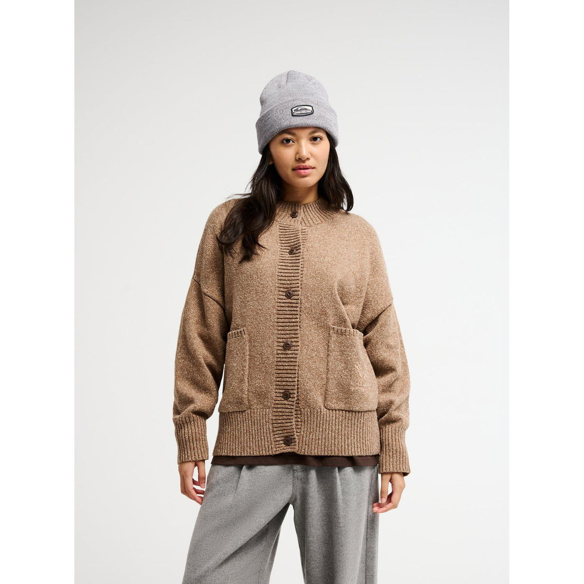Wedge Cardigan Pine Bark Bild 3