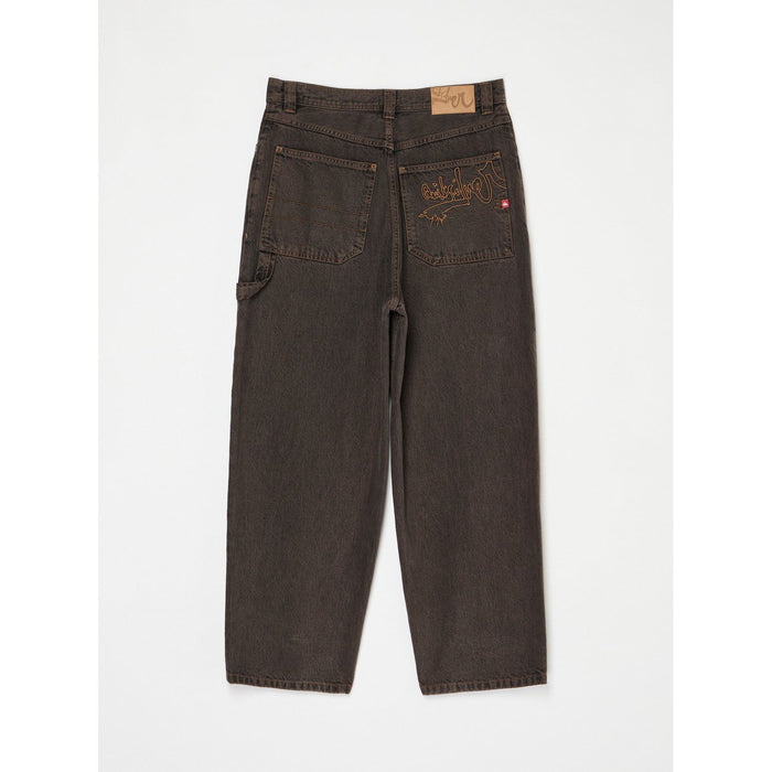 YG Baggy Denim Pant Black Black Tint Bro Bild 2