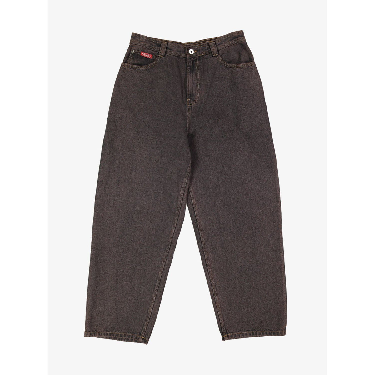 YG Baggy Denim Pant Black Black Tint Bro Bild 3
