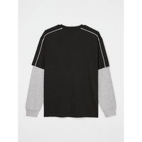 YG Double Layer Tee Black Bild 2
