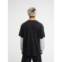 YG Double Layer Tee Black Bild 4