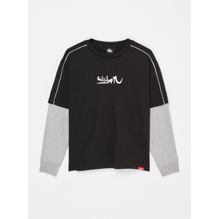 YG Double Layer Tee Youth Black Bild 1