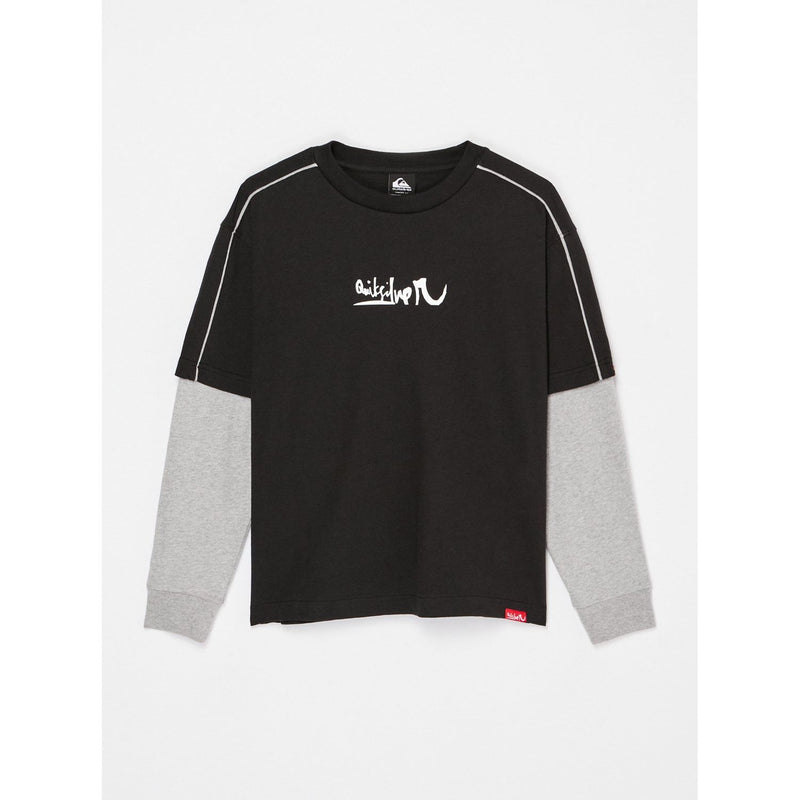YG Double Layer Tee Youth Black Bild 1