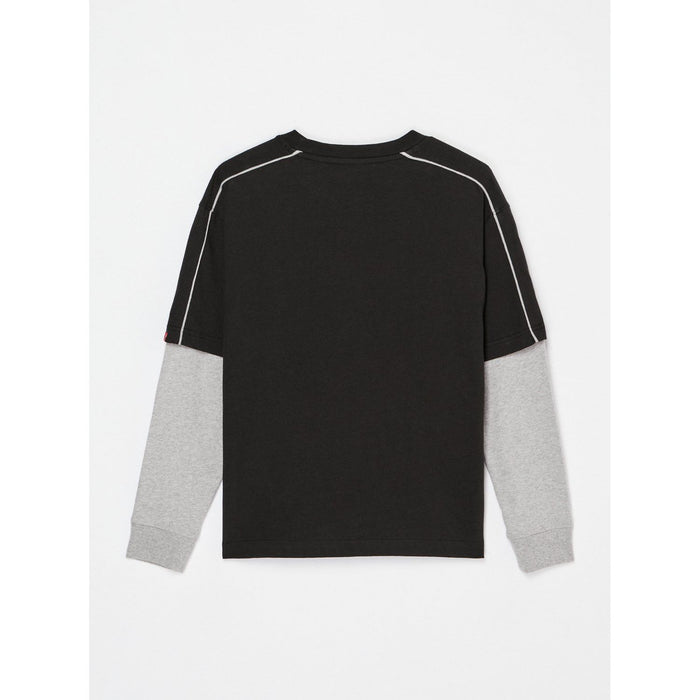 YG Double Layer Tee Youth Black Bild 2