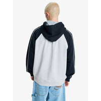 YG Operator Zip Hood Light Grey Heather Bild 2