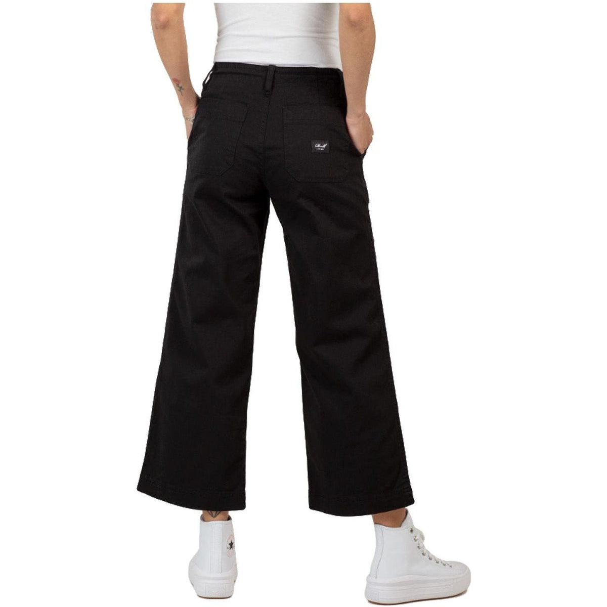 Women Colette Pant - Reell - ALWAYS BLACK - Relaxed Fit