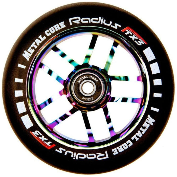 Radius 120 - MetalCore - Rainbow/black - Wheels Scooter