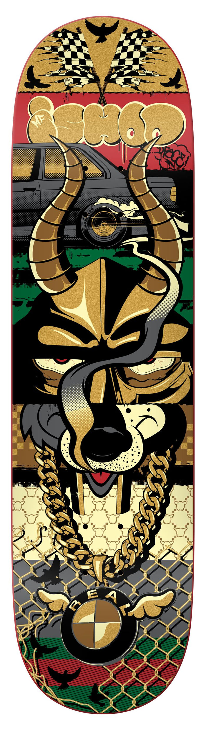ISHOD REAL X D FACE 8.25 colored Bild 1