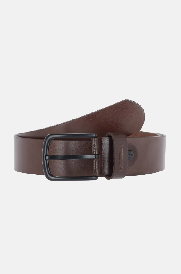 All Black Buckle Belt Brown Bild 1