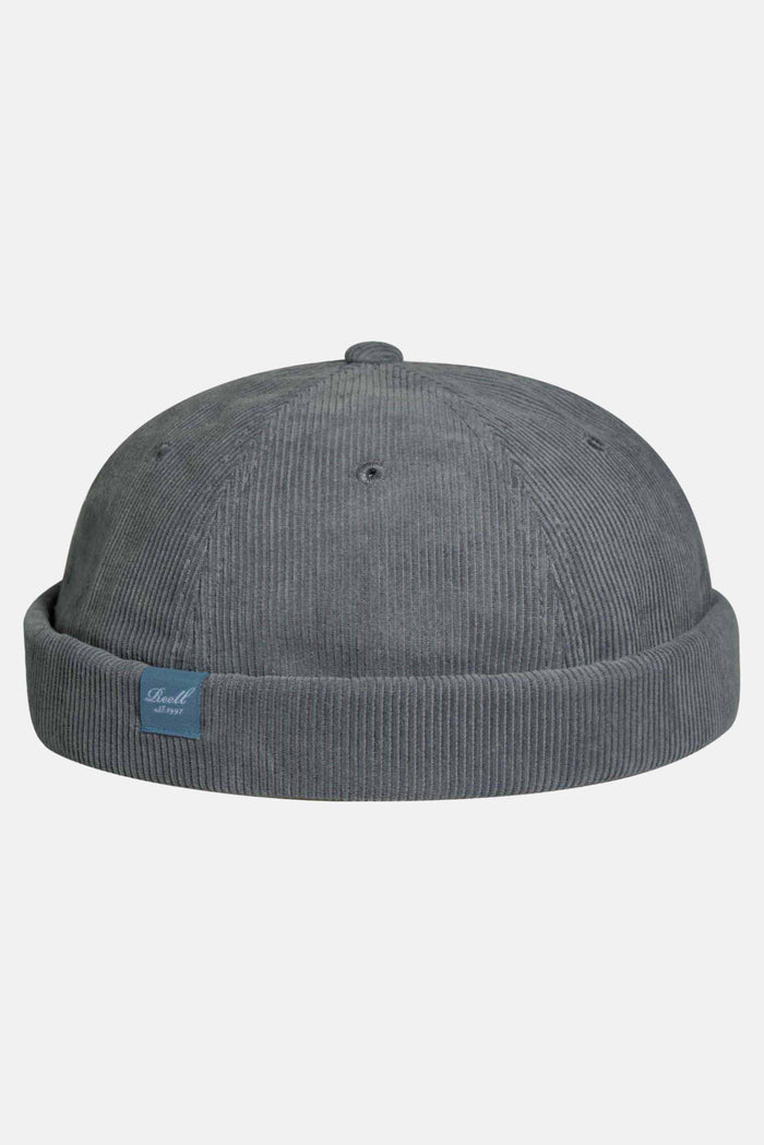 Docker Cap Blue Grey Cord Bild 1