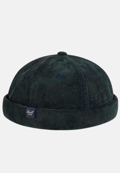 Docker Cap Navy Cord Bild 1
