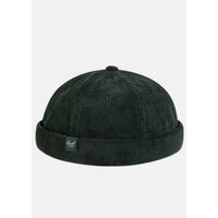 Docker Cap Dark Green Cord Bild 1