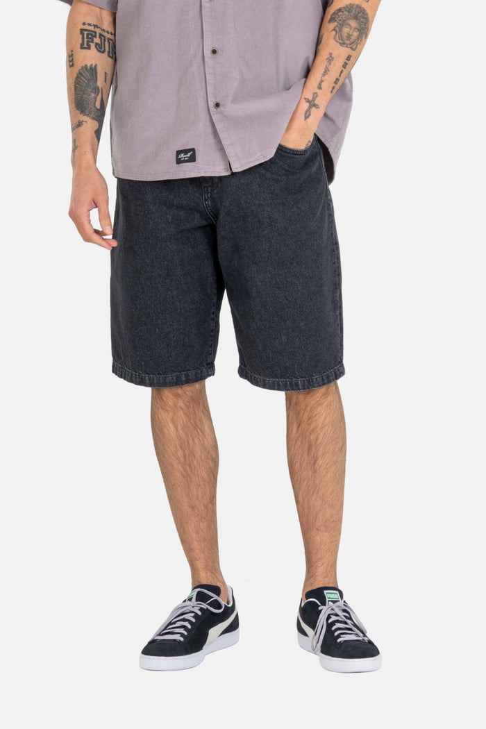 Solid Short Stone Black Bild 1