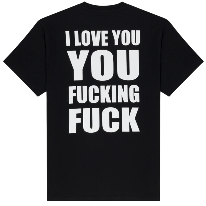 ILY FUCKIN FUCK TEE BLACK Bild 1