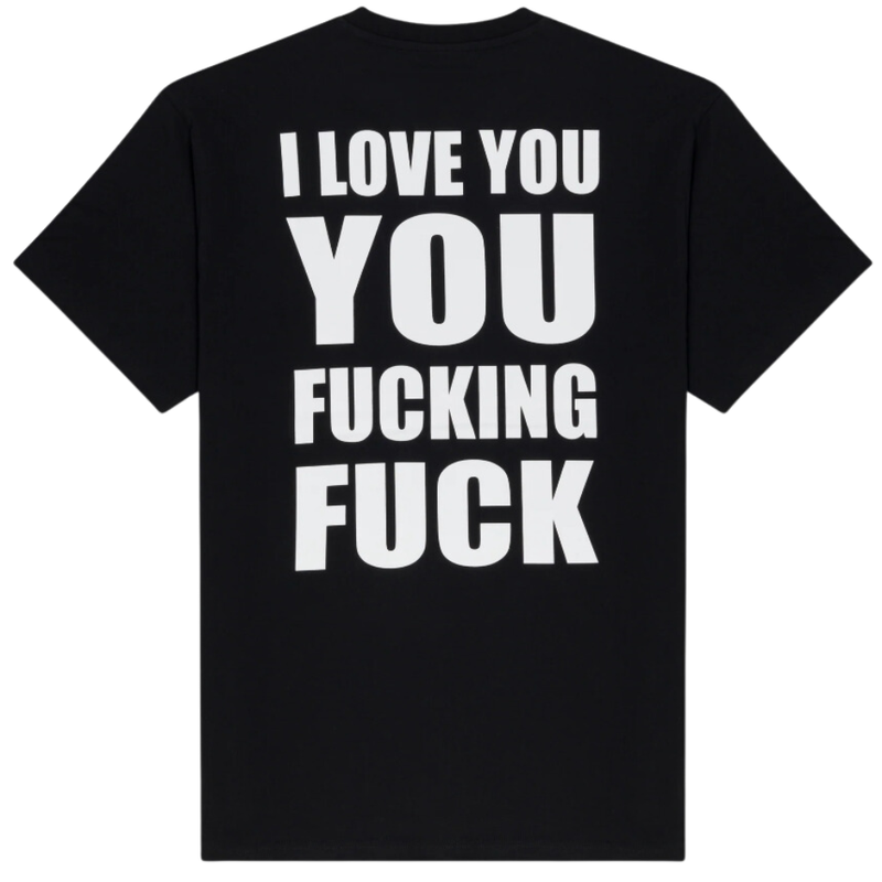 ILY FUCKIN FUCK TEE BLACK Bild 1