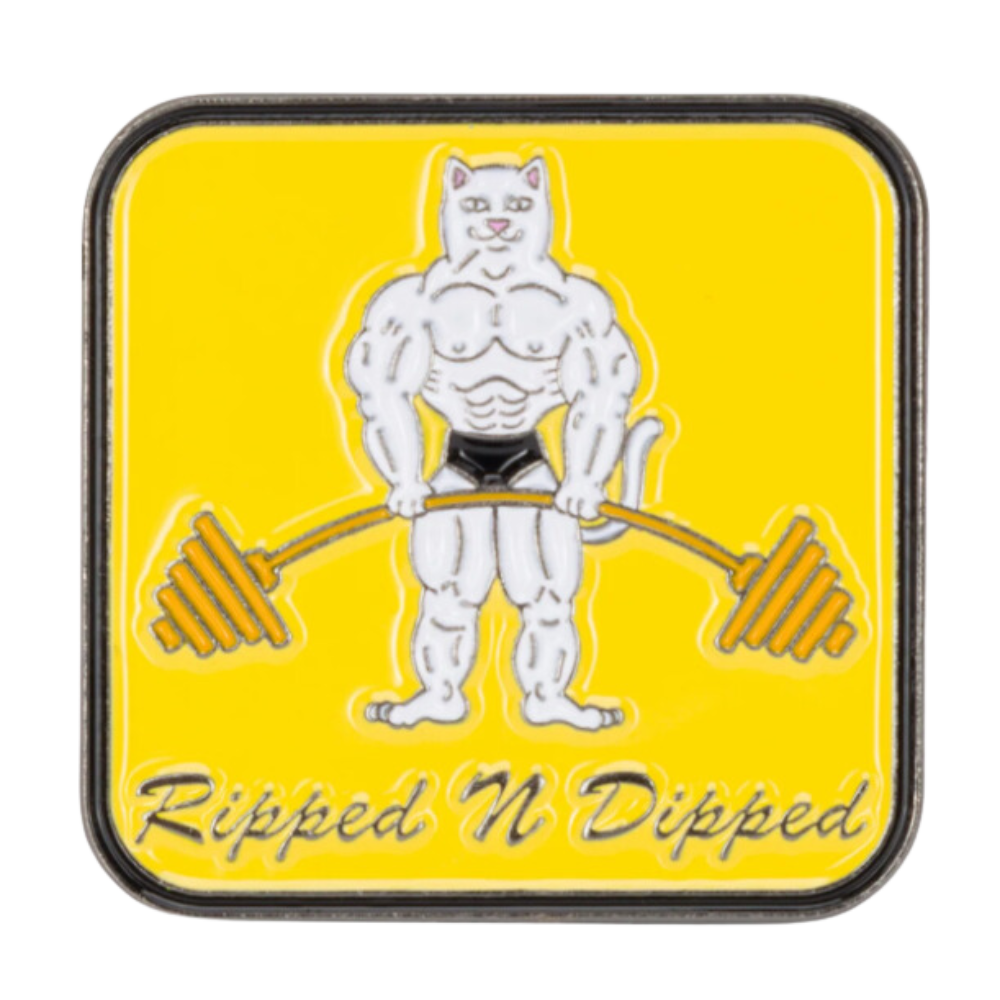 Ripped N Dipped Gold Pin Multi Bild 1