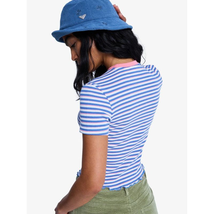 Bright Lights Baby Tee Coconut Milk Stripy Bild 2