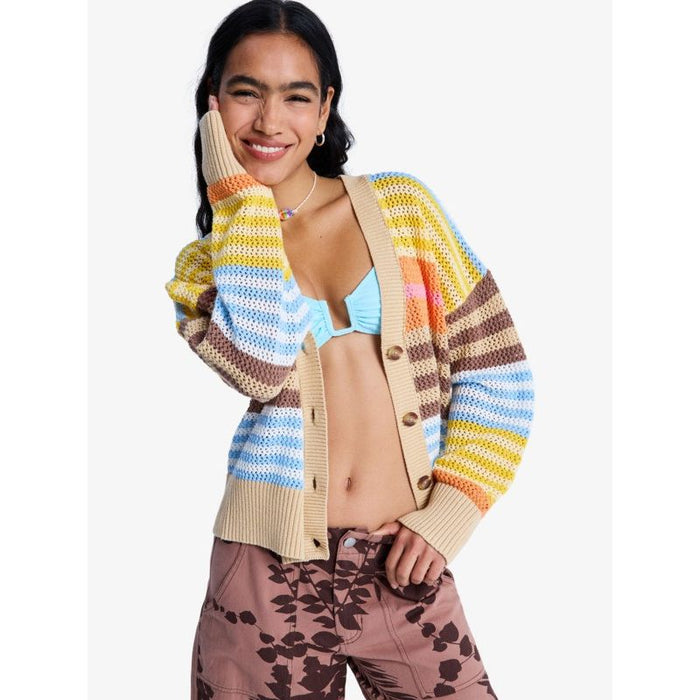 Cosmic Coast Stripes Coconut Milk Horizon Bild 1