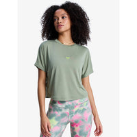 Everyday Flow Crossed Back Tee Oil Green Bild 1