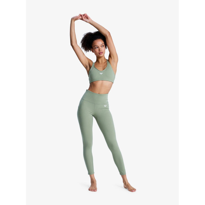 Heart Into It Ankle Legging Oil Green Bild 1