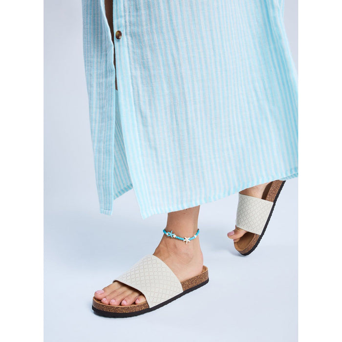 Mannae Slide Taupe Bild 1