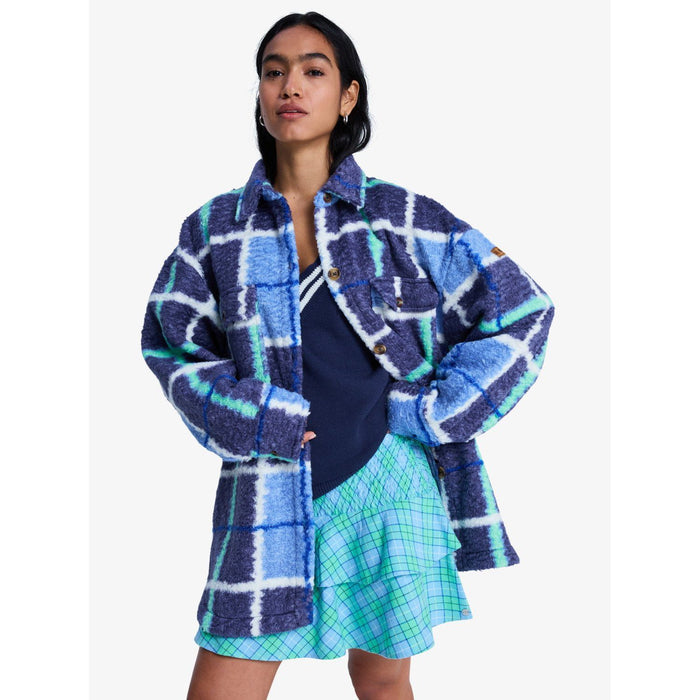 Over And Above Dutch Blue Plaid Fad Bild 1