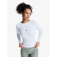 Rise And Vibe Rib Crossed Backls Coconut Milk Bild 1